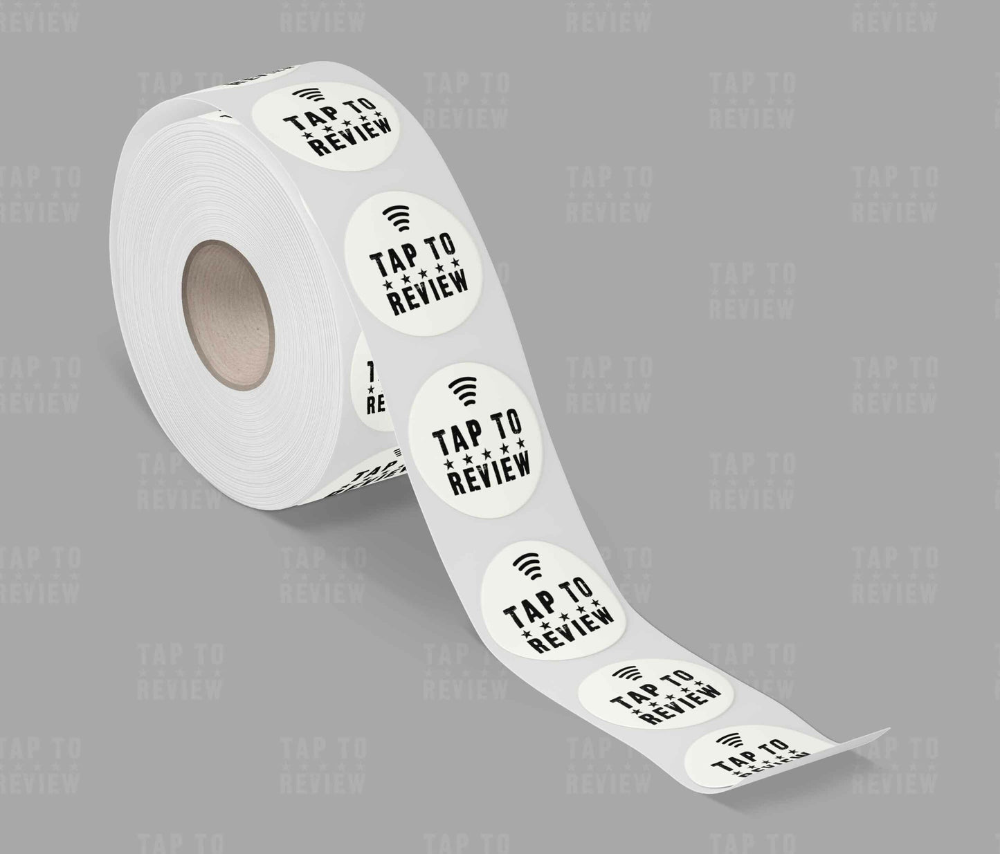 Multiple Review Platform NFC Delivery Stickers