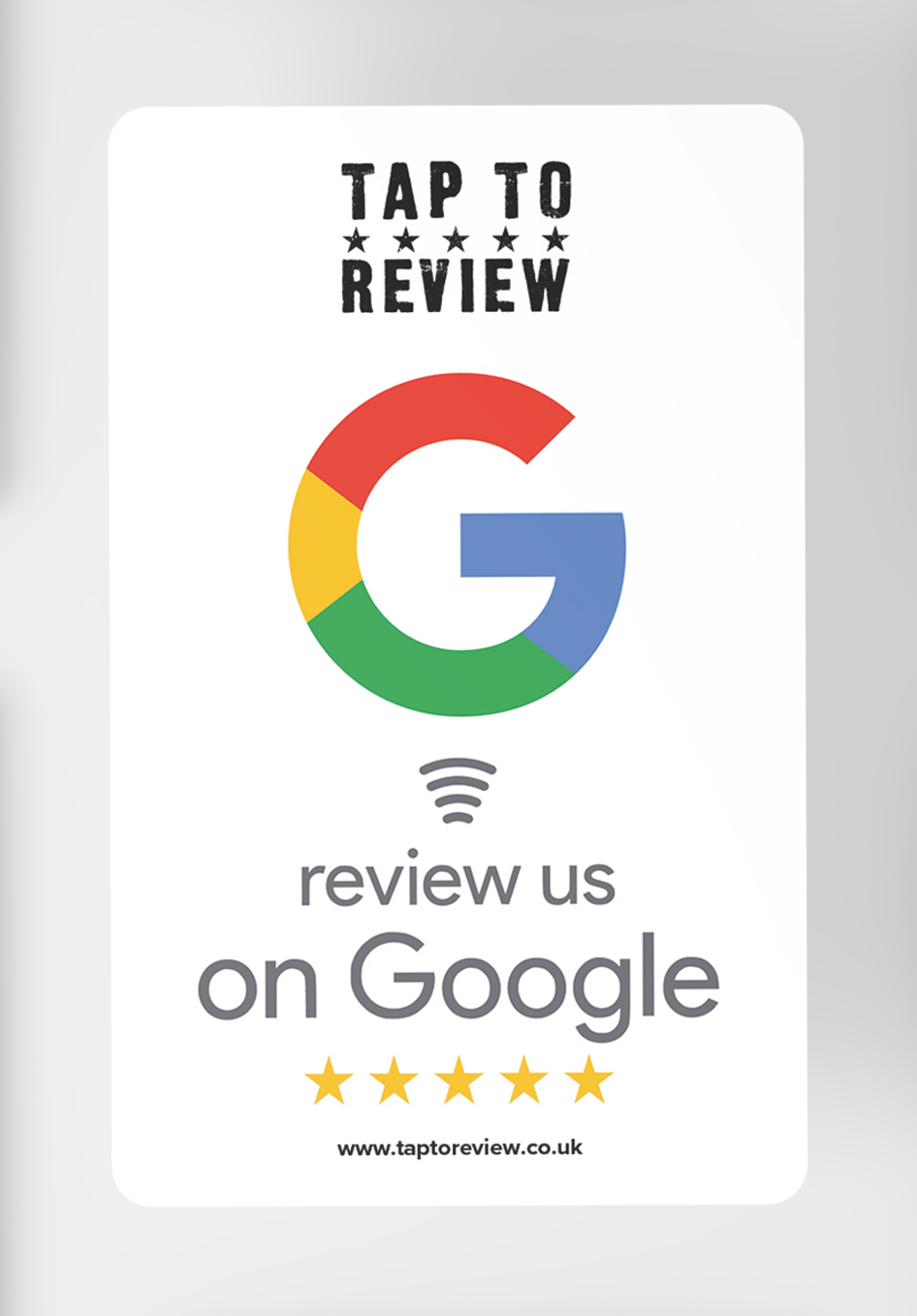 Google Review Cards