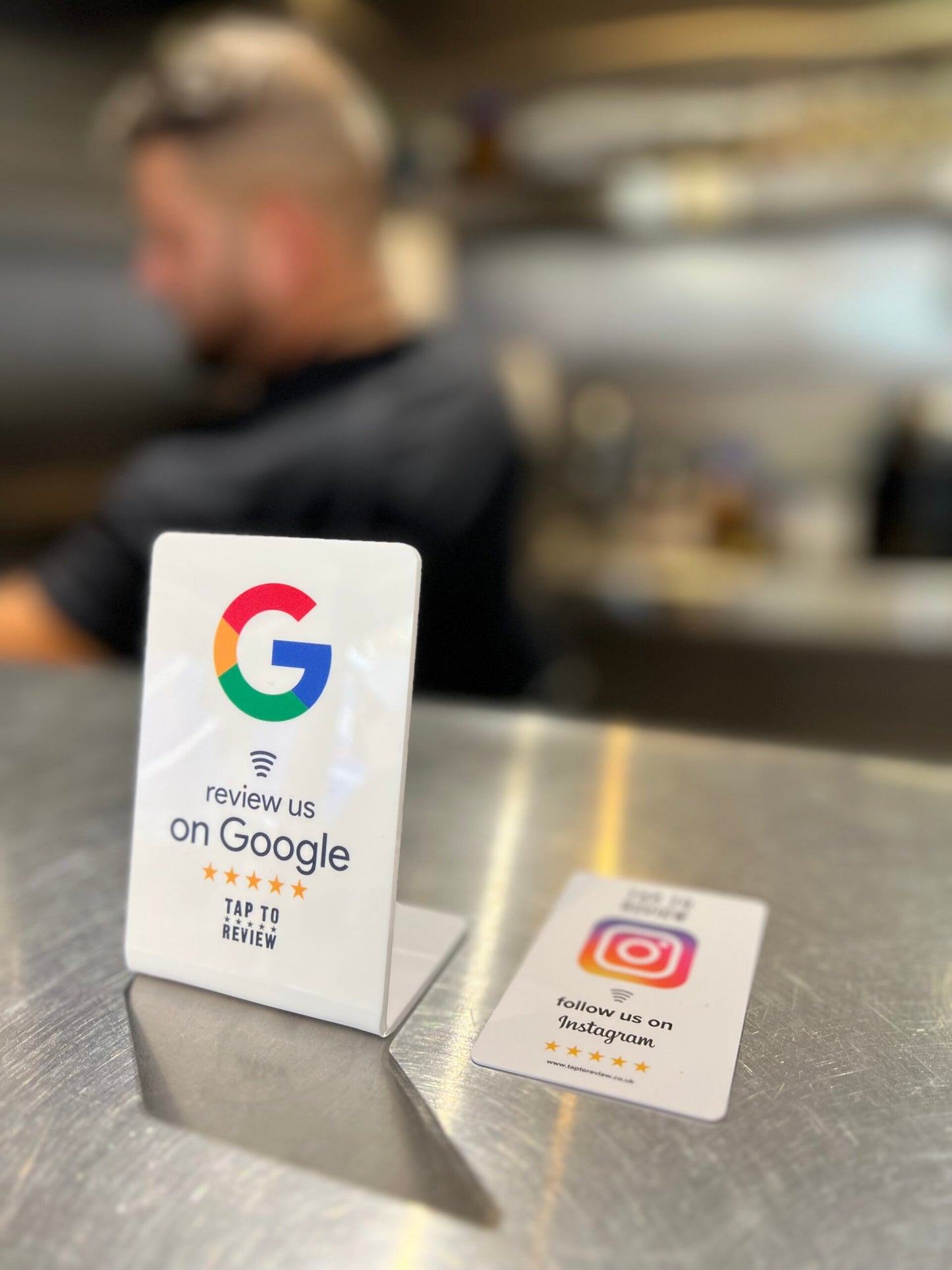 Google Review Stands