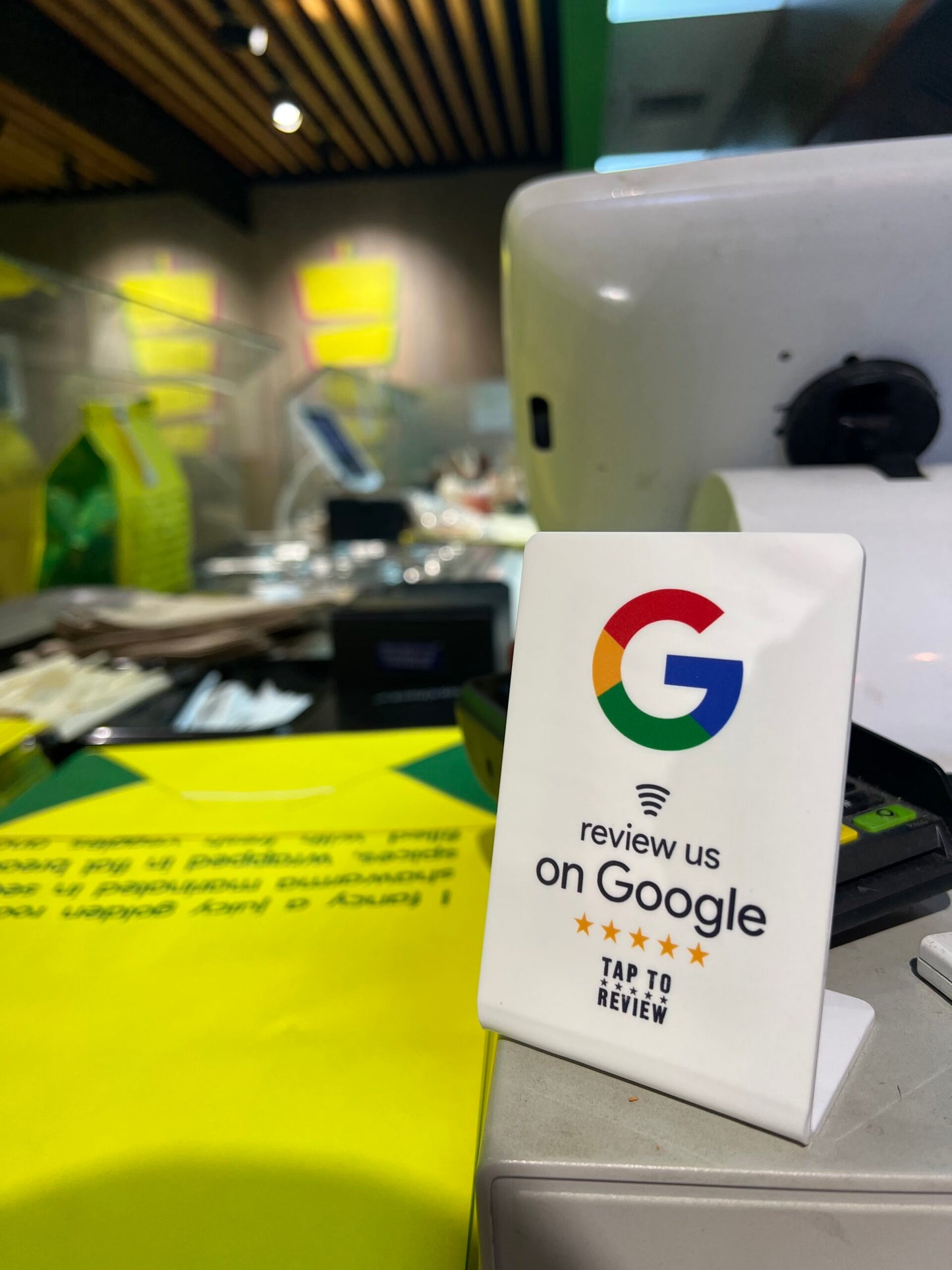 Google Review Stands
