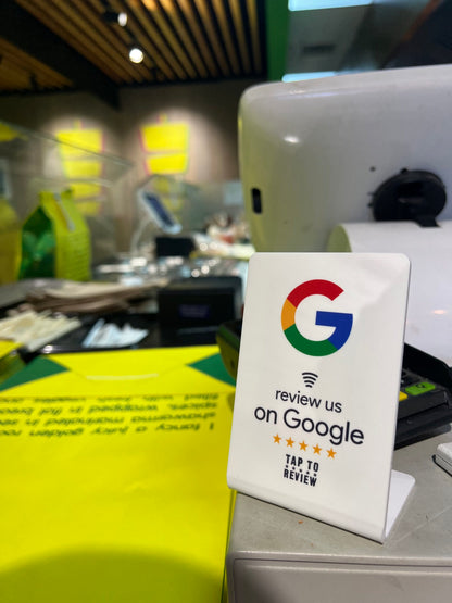 Google Review Stands