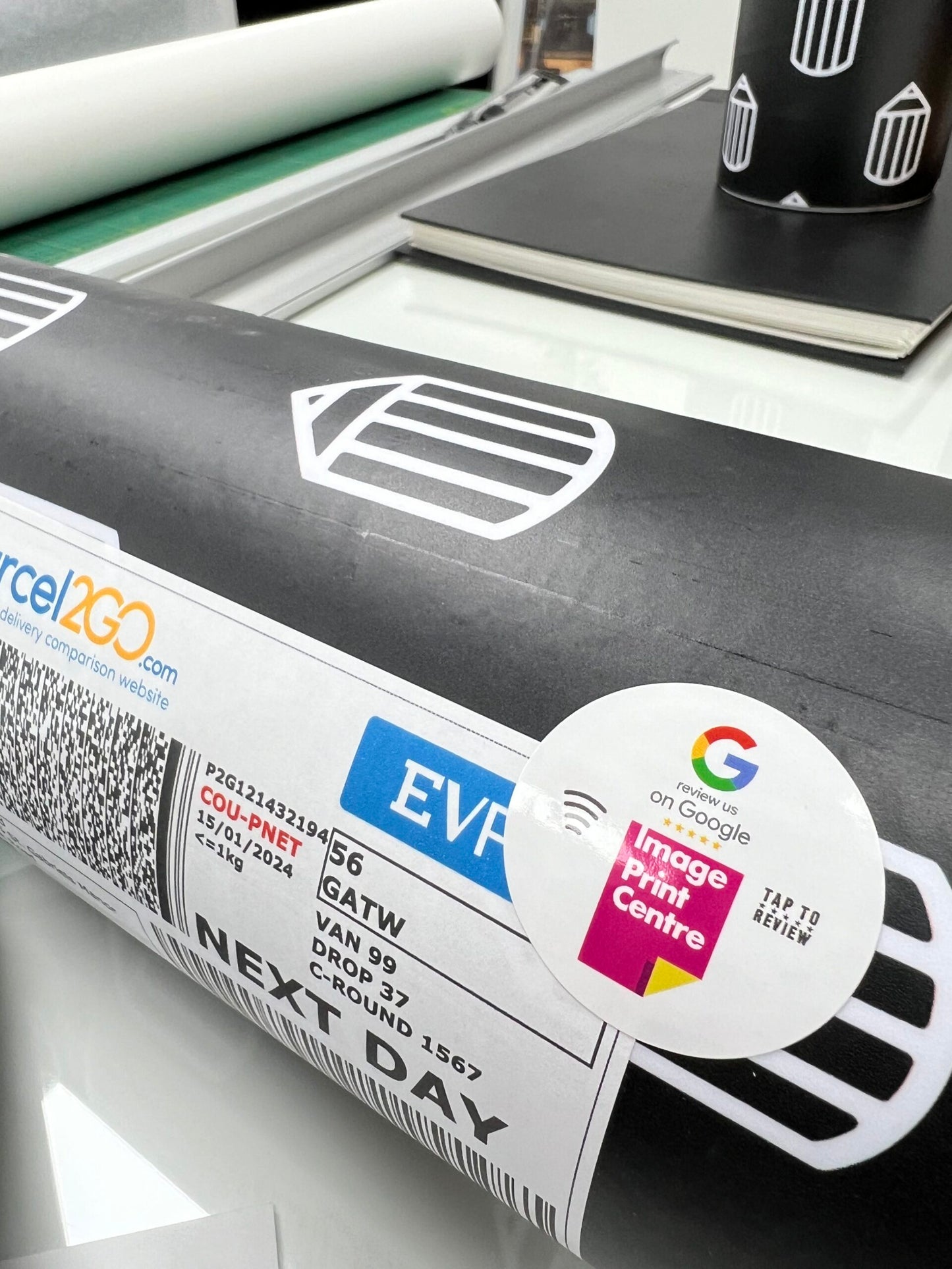 Google Review NFC Delivery Stickers