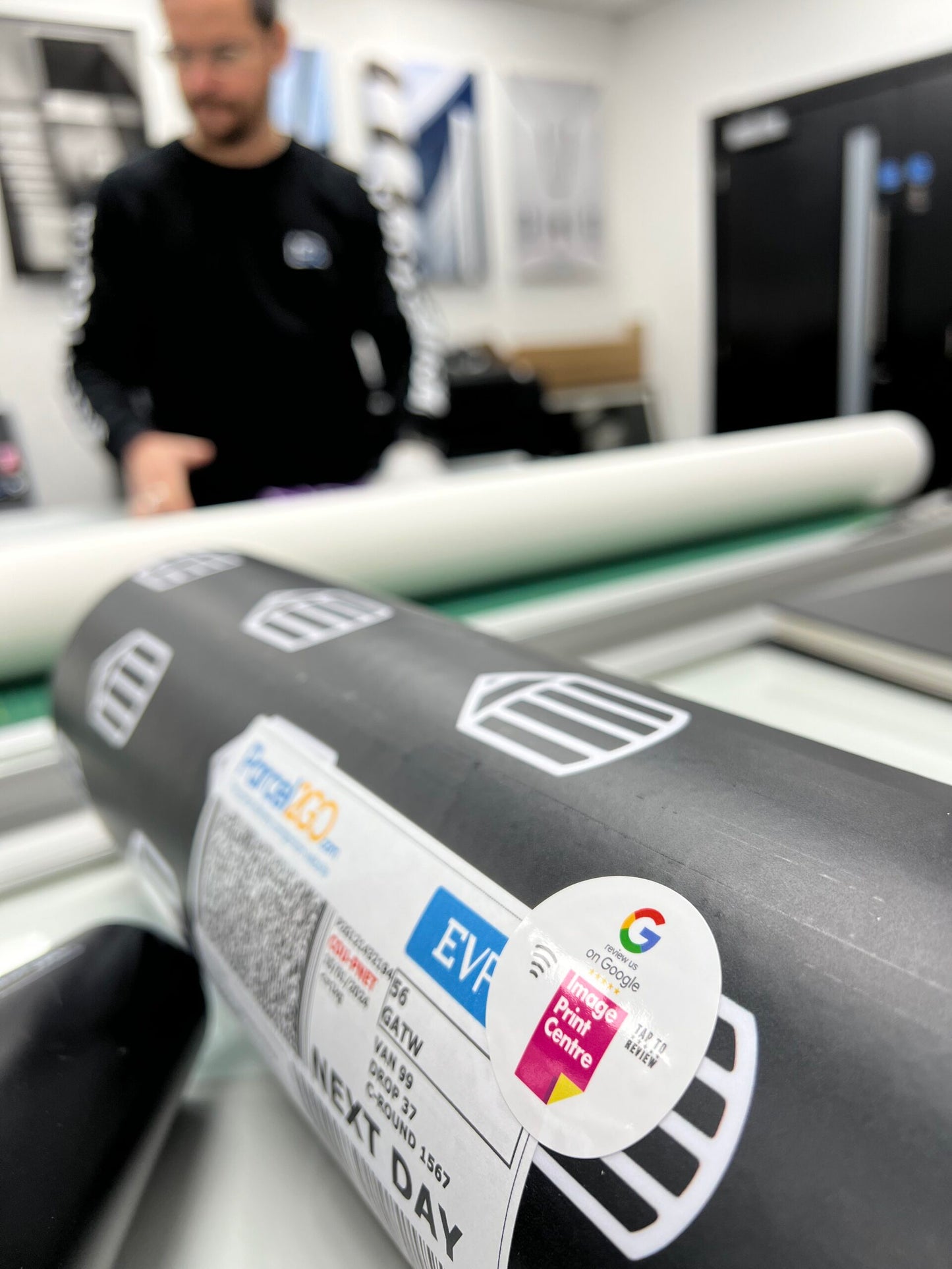 Google Review NFC Delivery Stickers