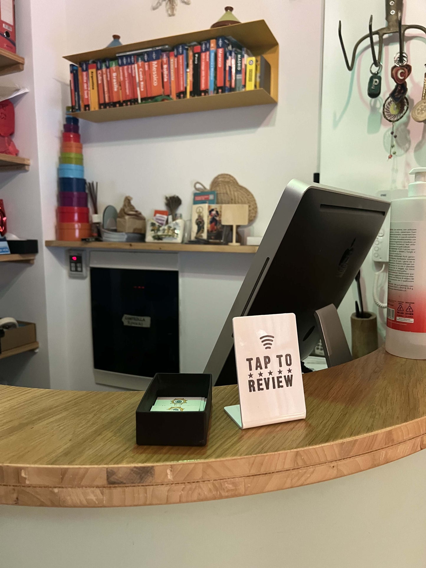 Multiple Review Platform Stands