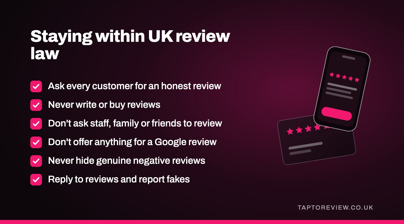 Staying within UK review law