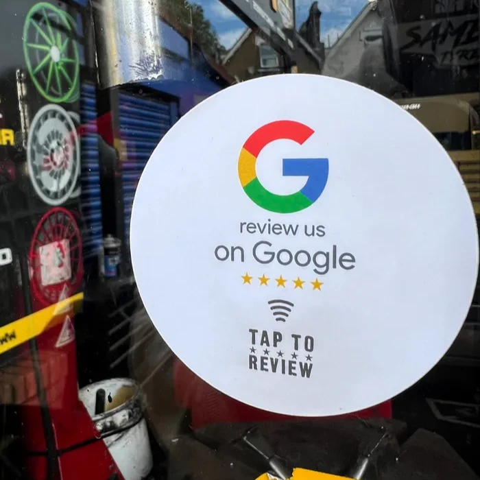 large google review